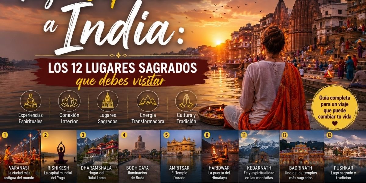Viaje Espiritual a India: Los 12 lugares sagrados que debes visitar